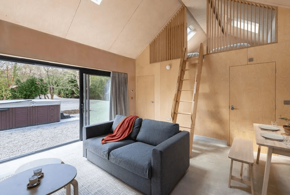 Private hot tub at The Old Piggery