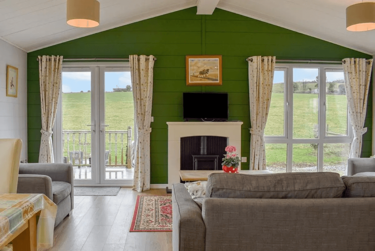 Comfortable living area at Buckland Lodge